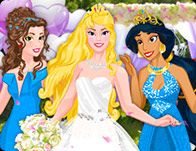 play Disney Princess Bridesmaids