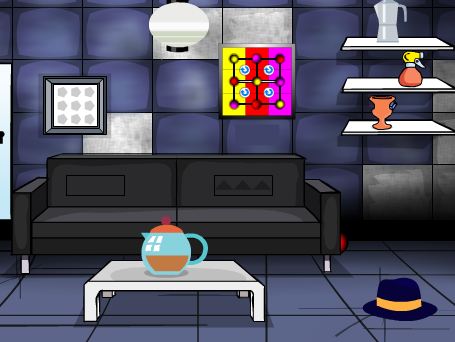 play Theescape Black Tiled House Escape