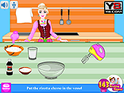 play Barbie Cooking Italian Love Cake