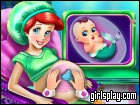 play Ariel Pregnant Check Up