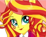 play Sunset Shimmer Dress Up