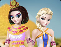 play Elsa Time Travel Ancient Egypt