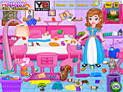 play Princess Sofia Messy Room