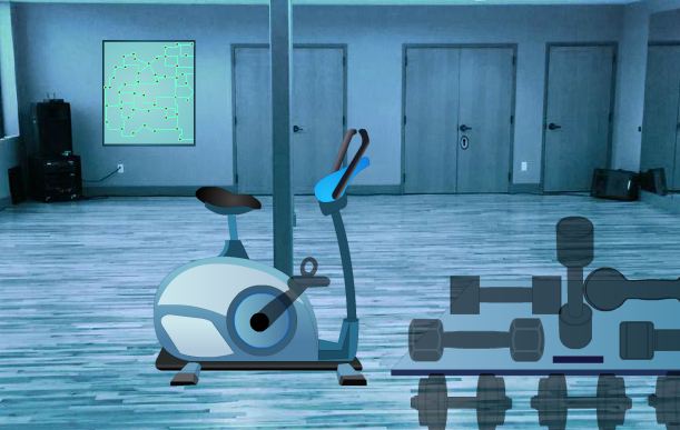 play Hiddeno Fitness Room Escape