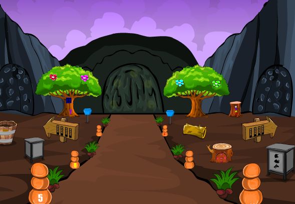play Yal Escape Through Mountain