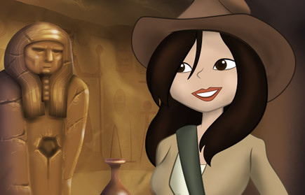 play Katja'S Escape - The Pharaoh'S Tomb