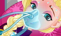 play Elsa'S Stomach Virus