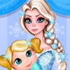 play Elsa Baby Room Cleaning