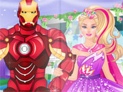 play Barbie'S Superhero Wedding