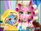 play Elsa Mommy Real Makeover