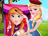 play Elsa Painting Anna
