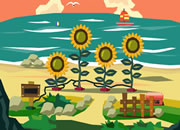 play Sunflower Beach Escape