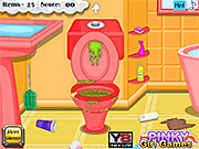 play Sofia The First Messy Bathroom