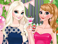 play Frozen Sisters' Birthday Party