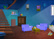 play Desirable Blue House Escape
