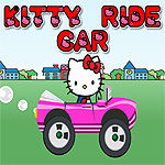 play Kitty Ride Car