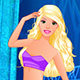 play Barbie At Frozen Castle