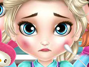 play Frozen Baby Doctor Kissing