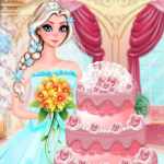 play Elsa Wedding Cake