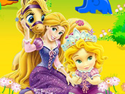 play Baby Rapunzel Garden Decoration