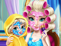 play Elsa Mommy Real Makeover