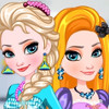 play Elsa And Rapunzel Matching Outfits