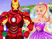 play Barbie'S Superhero Wedding