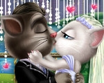 play Tom And Angela Wedding Kiss