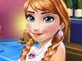 play Anna Leg Spa Kissing