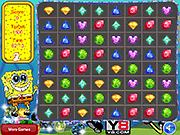 play Spongebob Jewel Match