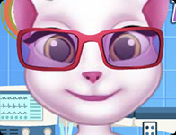 play Talking Angela Eye Treatment