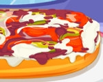 play French Bread Omelette Pizza