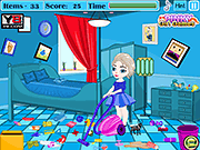 play Baby Elsa Cleaning Accident