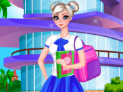 Elsa College Dress Up