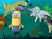 play Minions In Jurassic Park