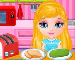 play Baby Barbie My Perfect Breakfast