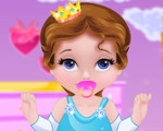 play Fairytale Baby Belle Caring