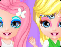 play Baby Barbie Little Pony Face Painting