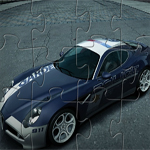 play Alfa Romeo Police Puzzle