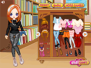 play Library Reading Girl