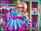 play Super Barbie Closet