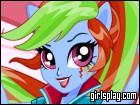 Rainbow Dash Spirit School Style