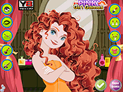play Princess Merida Spa Facial Makeover
