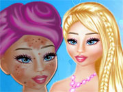play Barbie Skin Treatment