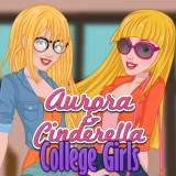 play Aurora & Cinderella College Girls