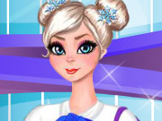 play Elsa College Dress Up Kissing