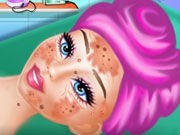 play Barbie Skin Treatment