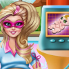 play Enjoy Super Barbie Maternity Doctor