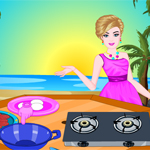 play Barbie Cooking Sunrise Pizza