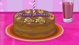 play Hello Kitty Birthday Cake